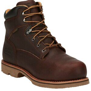 Chippewa Serious Plus Waterproof Work Boot Composite Toe Men's Brown 9 EE-US